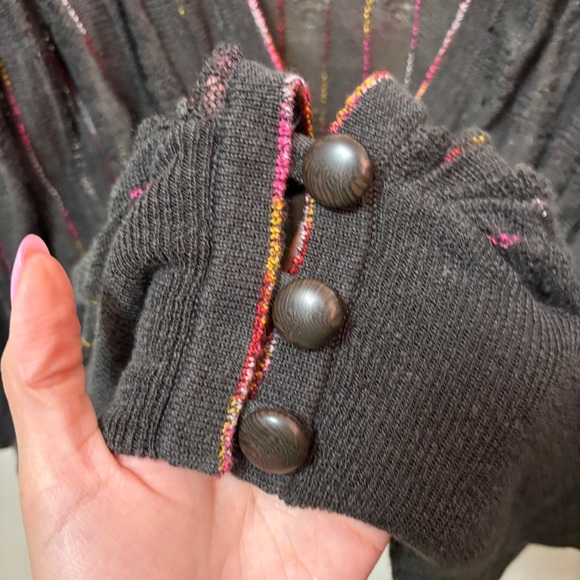 NWT Anthropologie Moth Cardigan Short Sleeve Size Large - Picture 5 of 6